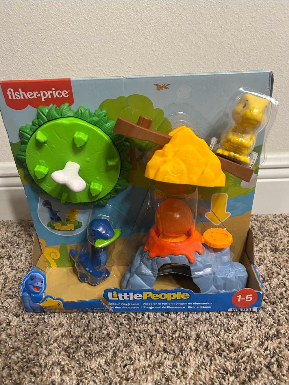 Fisher-Price Little People Dino Playset
